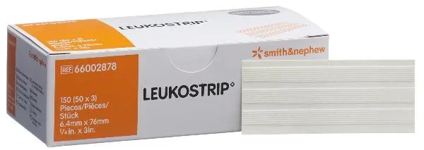 Leukostrip 6.4mmx76mm 3 Streifen 50 Stk