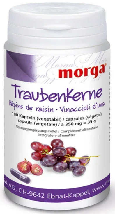 Morga Traubenkerne Vegicaps (100 Stk)