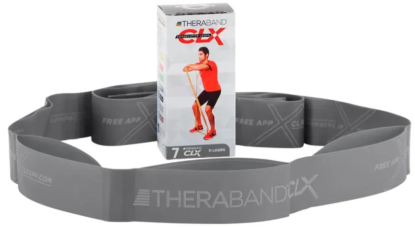 THERA-BAND&reg; &Uuml;bungsband CLX silber 2.2 m x 5