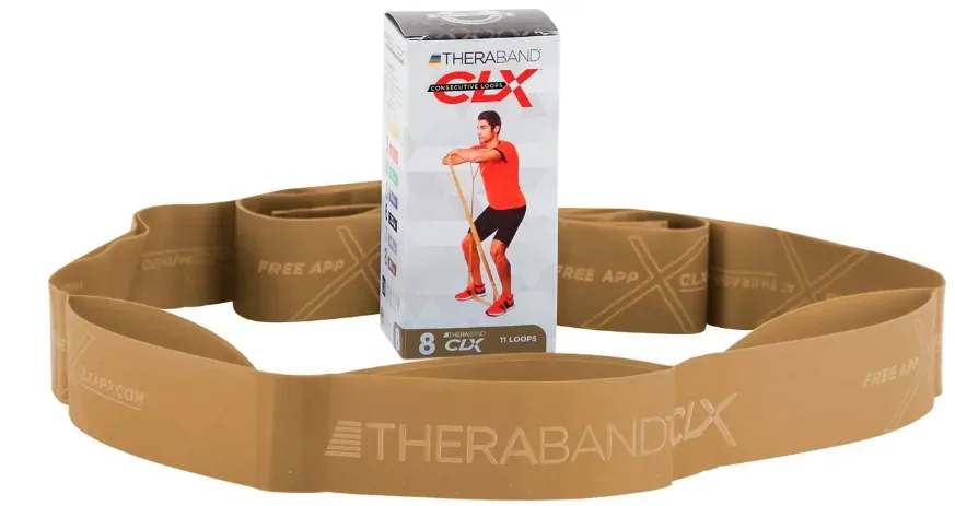 THERA-BAND&reg; &Uuml;bungsband CLX gold 2.2 m x 5