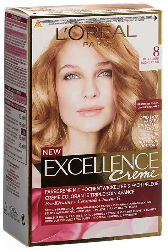 L'Oréal Paris Excellence Creme 8 Hellblond, 1Stk
