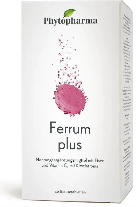 Phytopharma Ferrum Plus Brausetabletten (40 Stk)