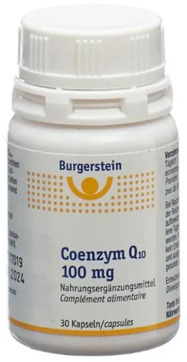 Burgerstein Coenzym Q10 100mg Kapseln (30 Stk)