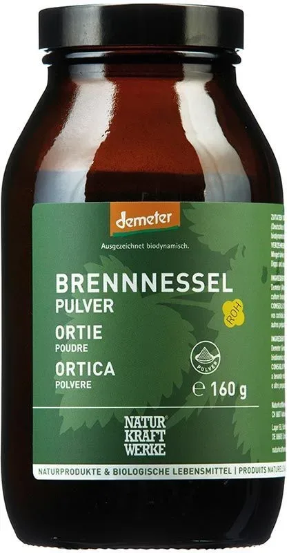NATURKRAFTWERKE Brennnesselpulver Demeter (160g)