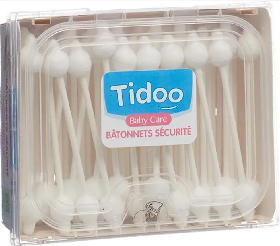 Tidoo Wattestäbchen Bio (50 Stk)