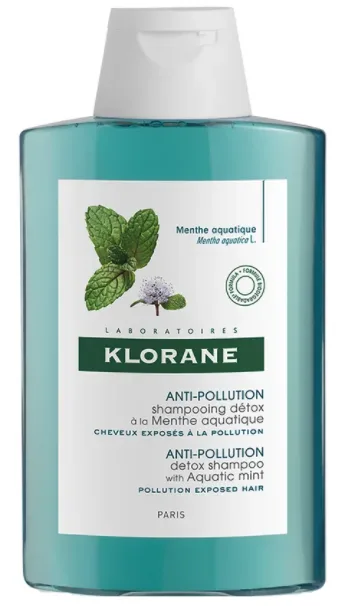 KLORANE - Detox-Shampoo, BIO-Wasserminze, 200 ml