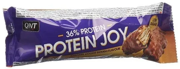 QNT 36% Protein Joy Bar Low Sugar Caramel & Cookie (60g)