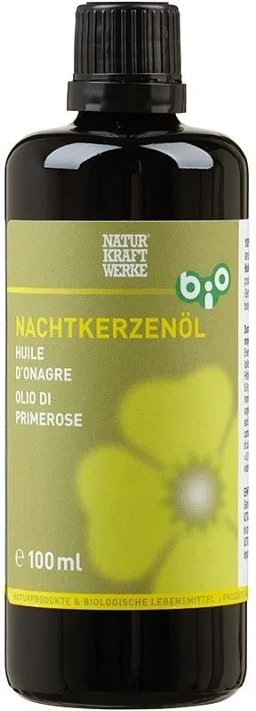 NATURKRAFTWERKE Nachtkerzenöl nativ Bio (100ml)
