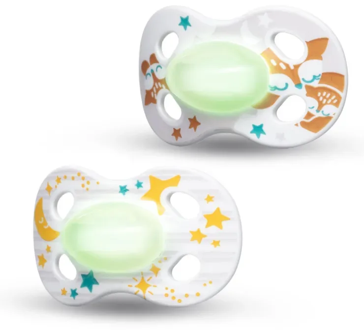 Medela Baby Nuggi Night, 6-18 Monate, Fuchs (2 Stk)
