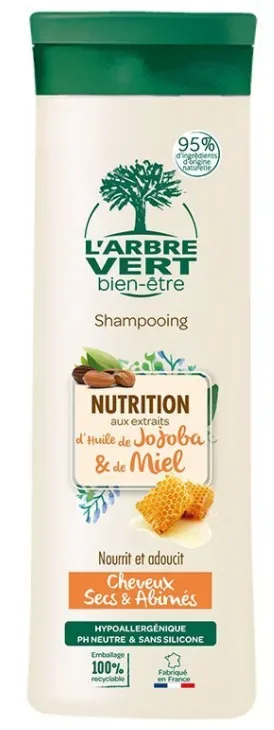 L'ARBRE VERT Öko Shampoo trockenes Haar (250ml)