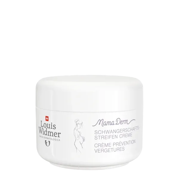 Louis Widmer MamaDerm Schwangerschaftsstreifen Creme unparfümiert (250ml)