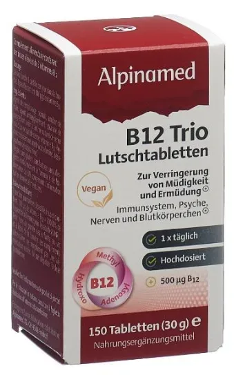 Alpinamed B12 Trio Lutschtabletten (150 Stk)