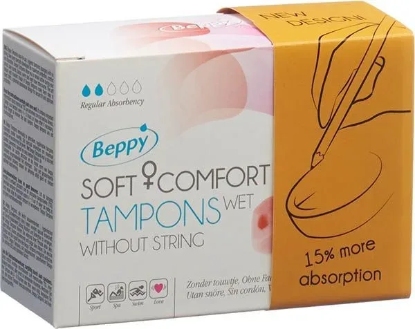 BEPPY SOFT Comfort Tampons Wet 2 Stk