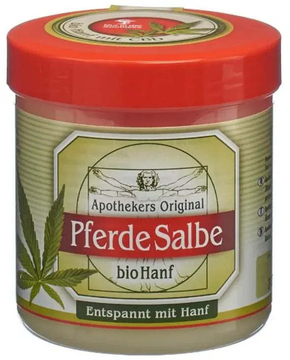 Apothekers Original Pferde Salbe bio Hanf (200ml)
