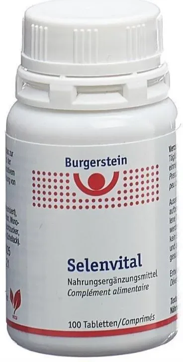 BURGERSTEIN Selenvital Tabl 100 Stk