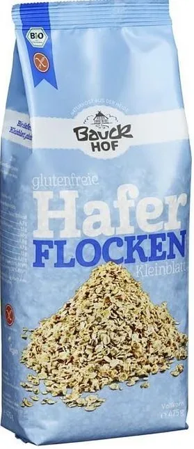 BAUCKHOF Haferflocken Kleinblatt glutenfrei 475 g