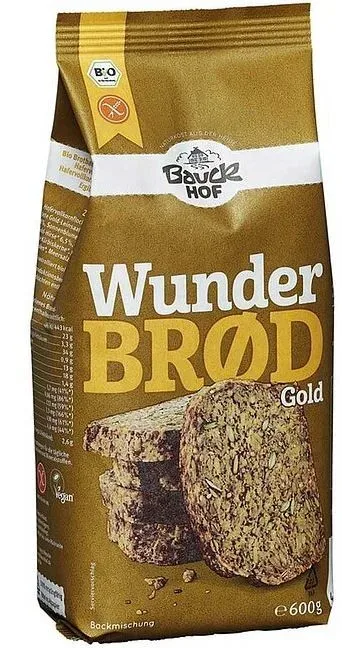 Bauckhof Wunderbrot Gold Brotbackmischung (600g)