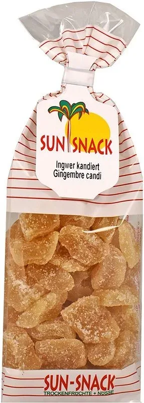 SUN SNACK Ingwer kandiert (250g)
