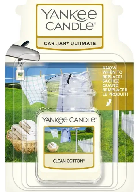 Yankee Candle Clean Cotton Car Jar Ultimate