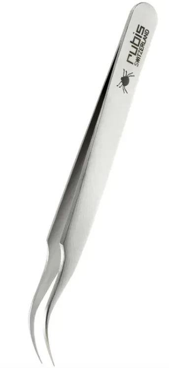 Rubis Zeckenpinzette, Inox