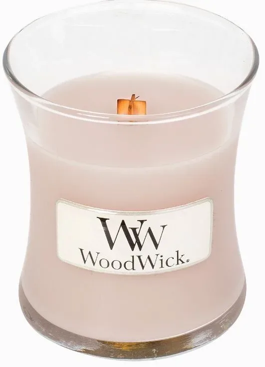 WoodWick - Duftkerze, S, Hellrosa