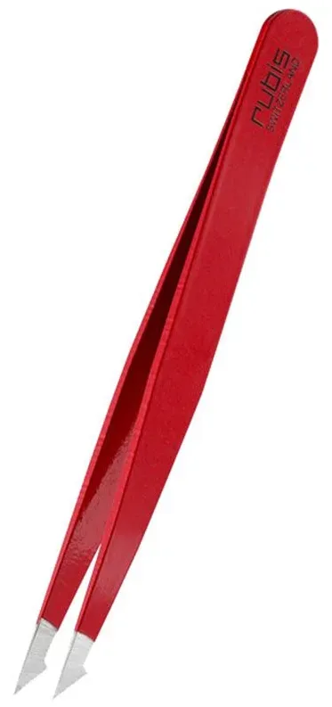 RUBIS Pinzette evolution rot Inox (1 Stk)