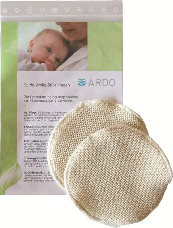 ARDO Stilleinlagen Seide/Wolle 1 Paar