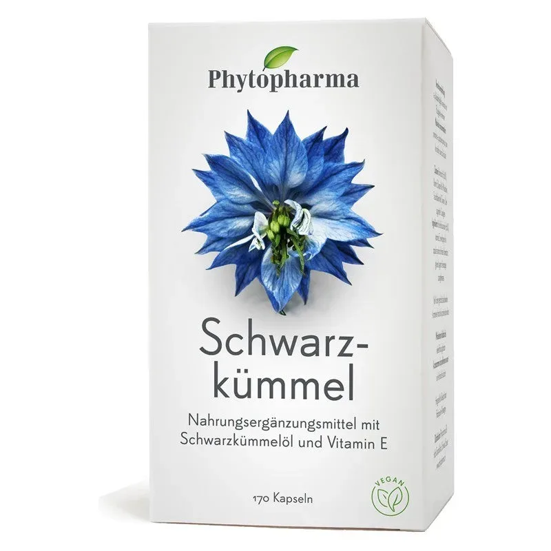 Phytopharma Schwarzkümmelöl 500mg Kapseln (170 Stk)