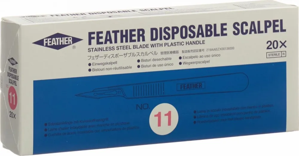 Feather Skalpell Nr.11 (20 Stk)