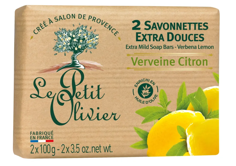 Le Petit Olivier Seife Eisenkraut 2x100g