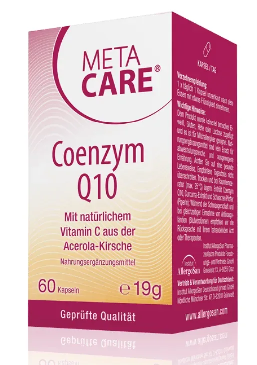 METACARE Coenzym Q10 Kapseln (60 Stk)