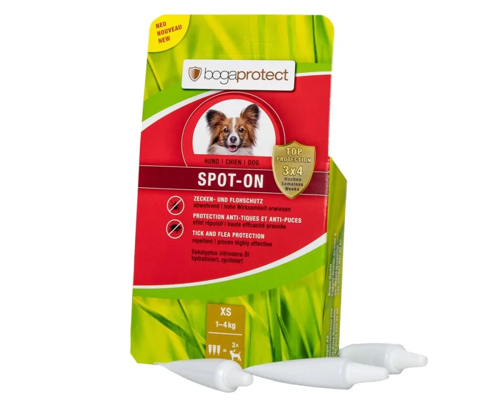 Bogadent Spot-On Anti-Parasit für Hunde XS 3x0,7ml