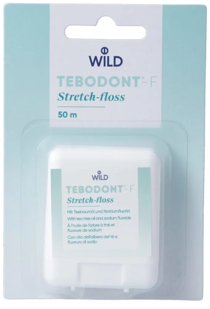 TEBODONT-F Stretch Zahnfaden (50m)