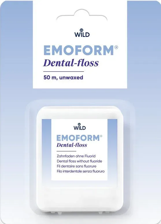 EMOFORM Zahnfaden ungewachst (50m)