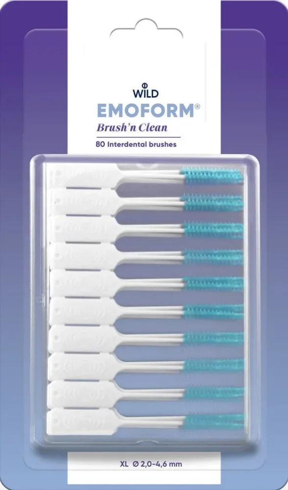 EMOFORM Brush'n Clean XL Familienpackung (80 Stk)
