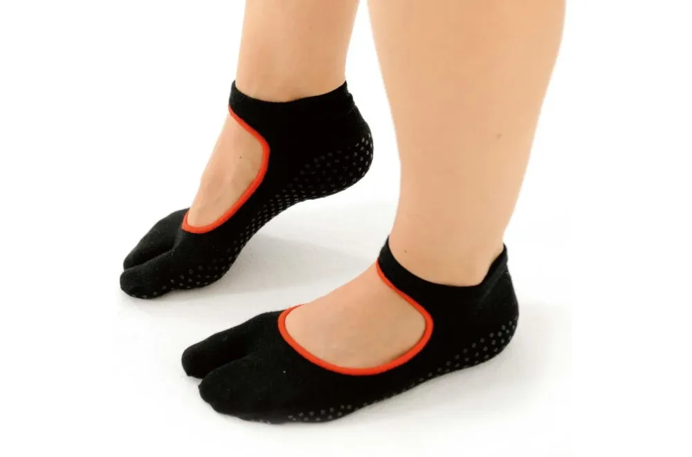 Sissel Pilates One Toe Socks schwarz L/XL (1 Paar)