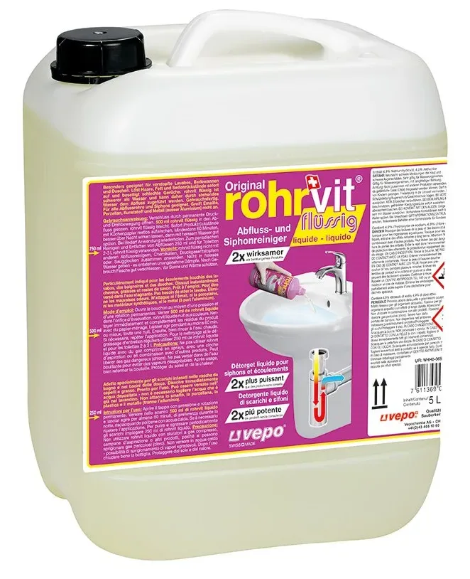 rohrvit Abflussreiniger gebrauchsfertig (10l)