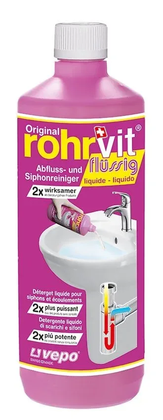 rohrvit Abflussreiniger gebrauchsfertig (1 Liter)