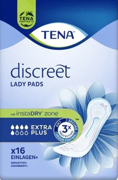 Tena - Lady Discreet Extra Plus Inkontinenz-Einlage