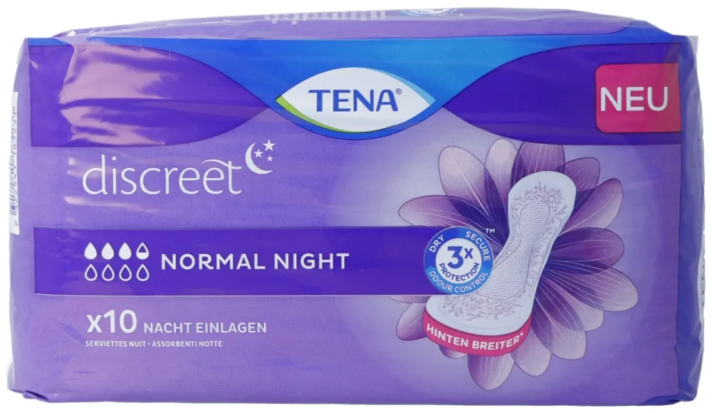 TENA discreet Normal Night (10 Stk)