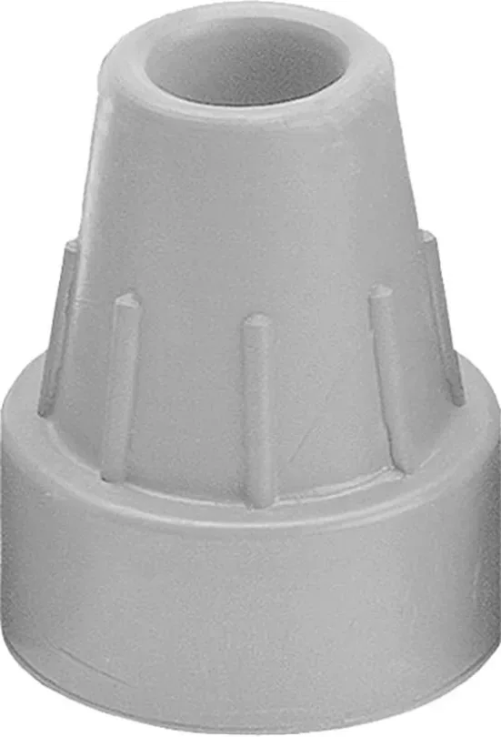 Sahag Krückenkapseln 19mm grau (1 Paar)