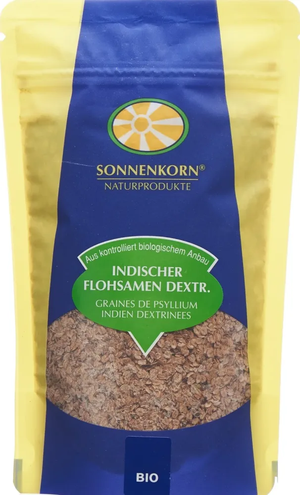 SONNENKORN Indischer Flohsamen dextriniert Bio (120g)