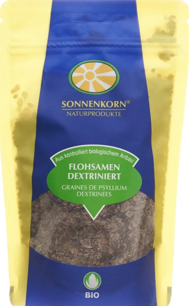 SONNENKORN Flohsamen dextriniert Bio Knospe (120g)
