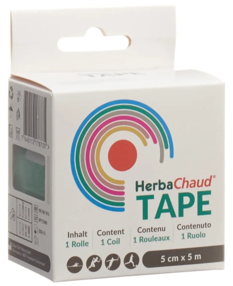 HerbaChaud Tape 5cmx5m grün (1 Stk)