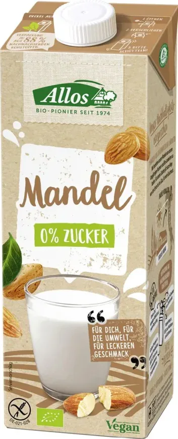 Allos Mandel Drink Tetra (1L)