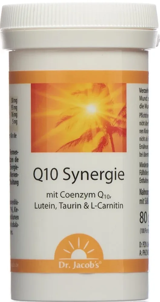 Dr. Jacob's Q10 Synergie Pulver (80g)