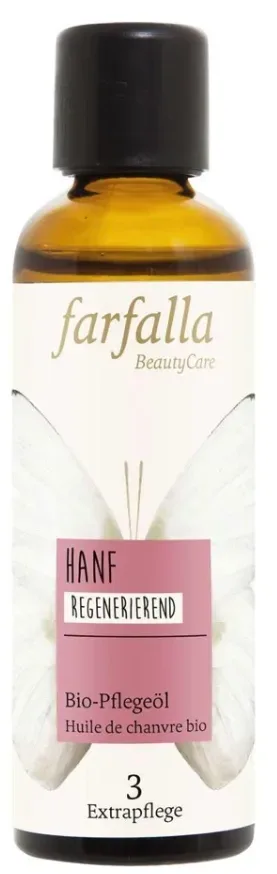 Farfalla Hanf regenerierend Bio-Pflegeöl (75ml)