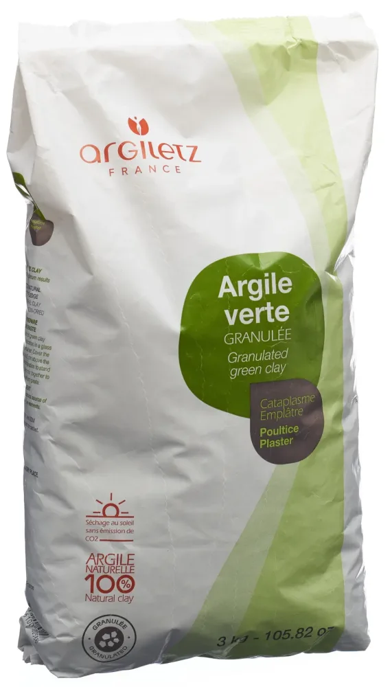 Argiletz Heilerde grün granuliert (3kg)
