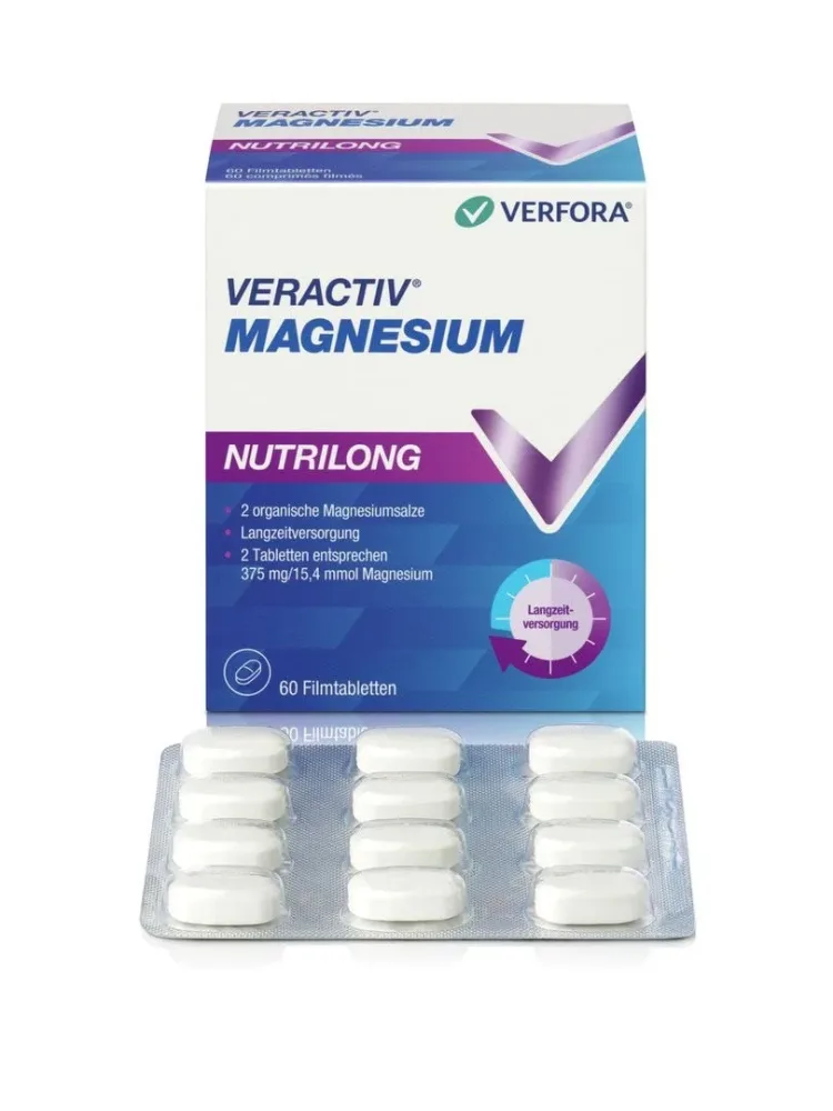 VERACTIV Magnesium Nutrilong Tabletten (60 Stk)