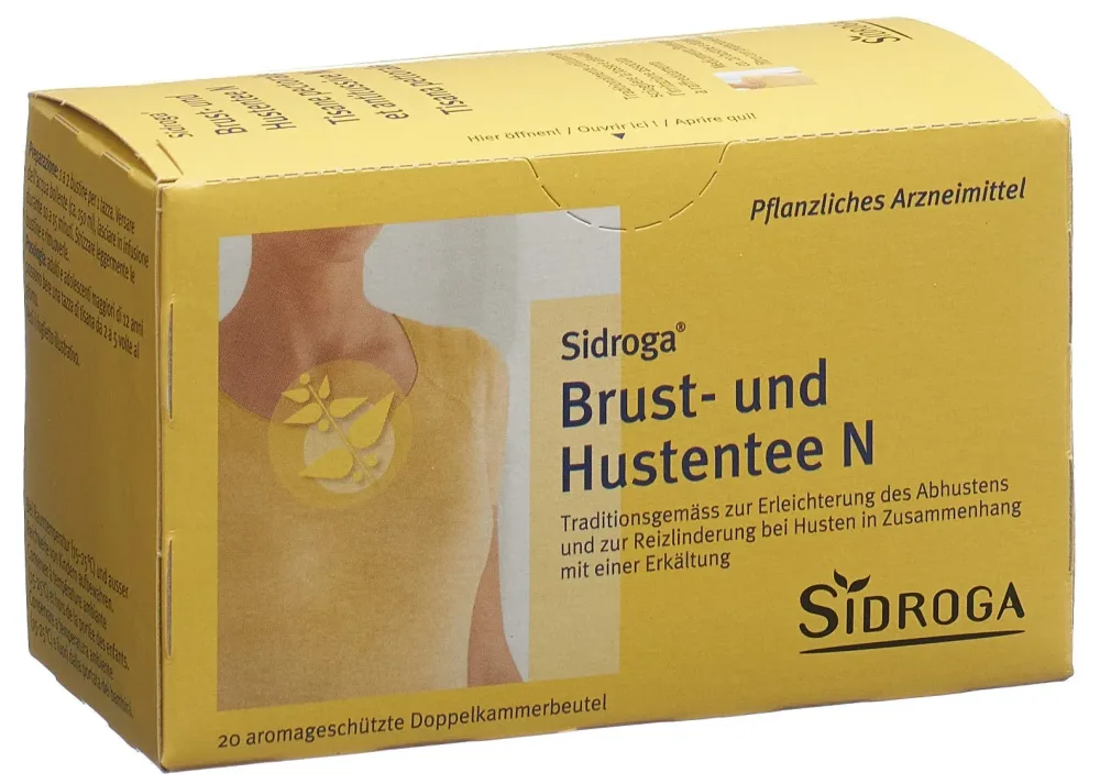 Sidroga Brust- und Hustentee (20 Beutel)